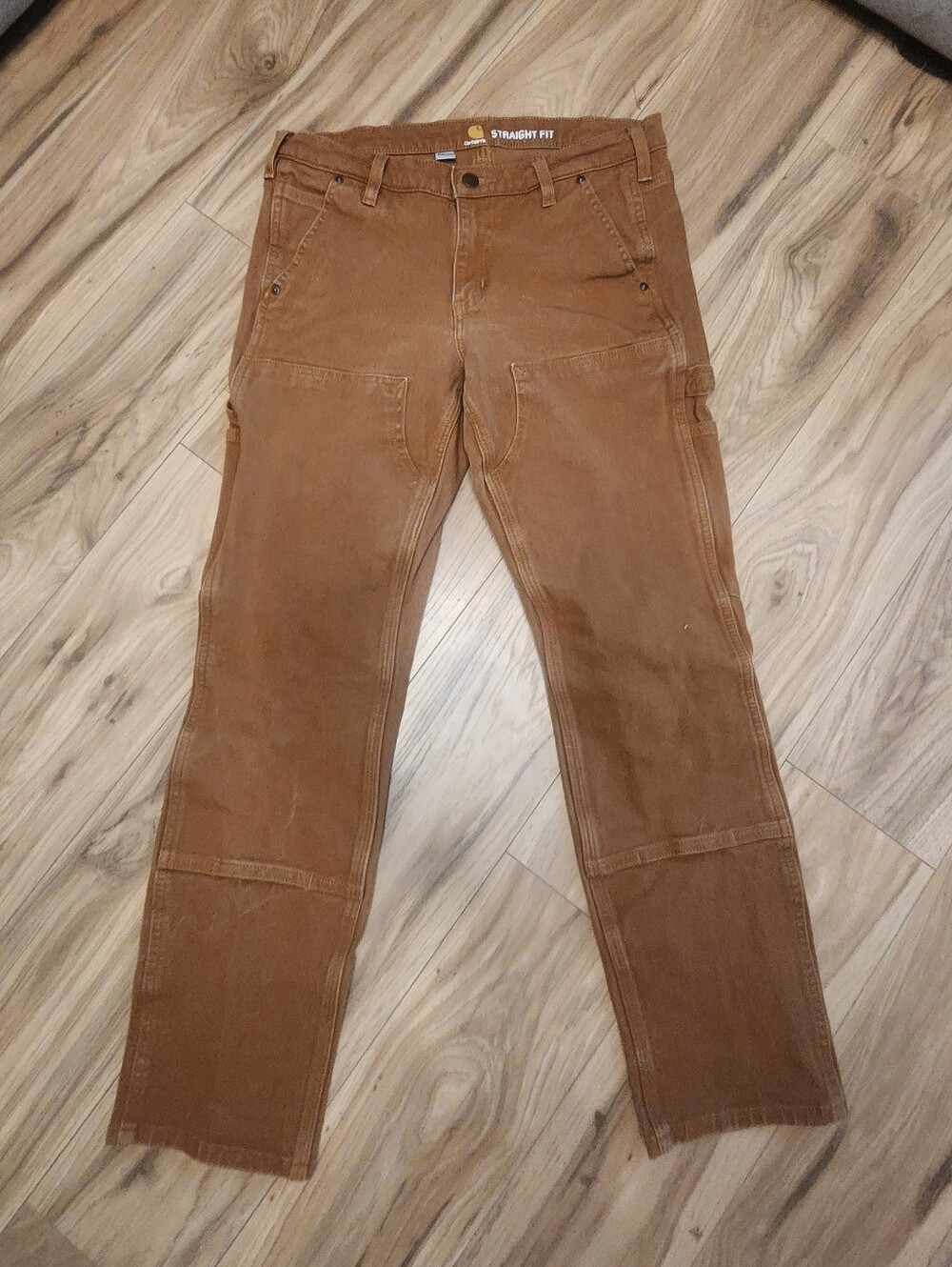 Carhartt Women’s Brown Straight Fit Cargo Work Pants